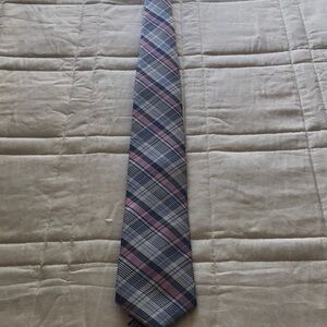 Nautica Blue and Pink Plaid Ties